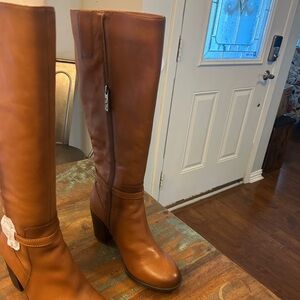 Naturalizer Kalina-  Cider Boots.  7.5W Extra Wide Calf
